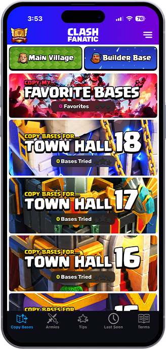 Clash Fanatic on iPhone